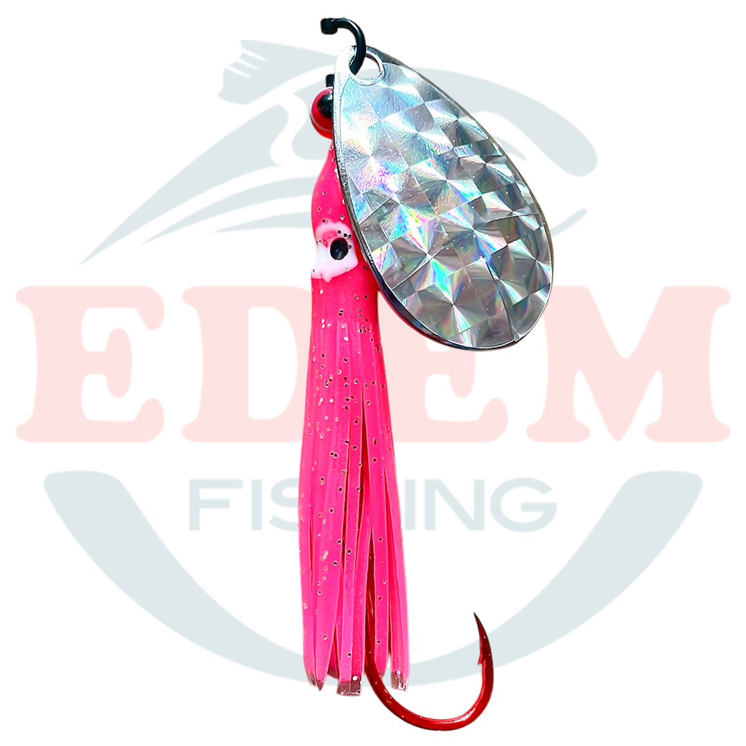 Silver-Pink-Red